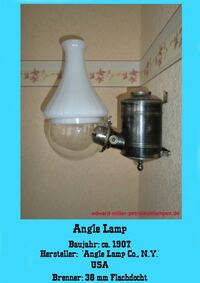 The Angle Lamp Kerosene Oil