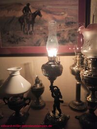 Edward Miller Oil Lamp