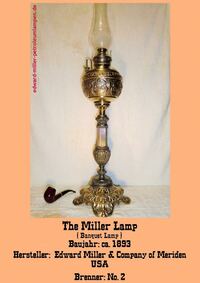 Edward Miller Banquet Lamp